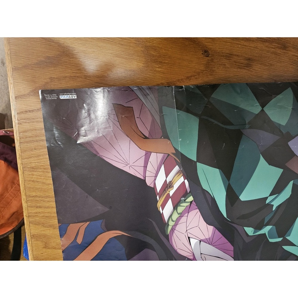Demon Slayer Kimetsu Tanjiro Nezuko Large Gloss Poster‎ Abystyle Anime Wall Art - Picture 5 of 9